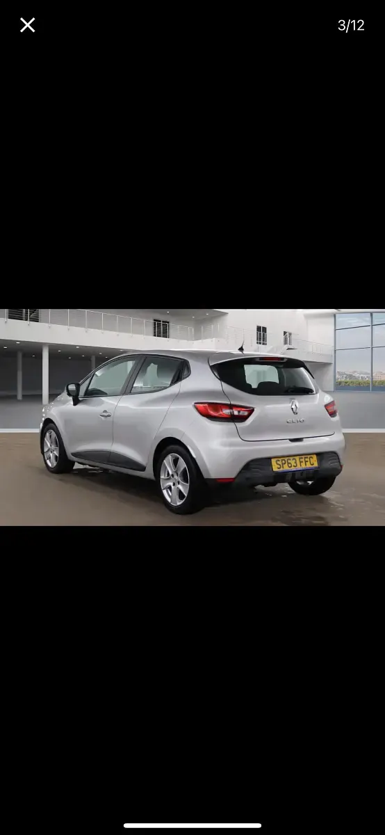 Used Renault Clio IV Expression+ 75 HP (55 kW) 2013 Silver Hatchback
