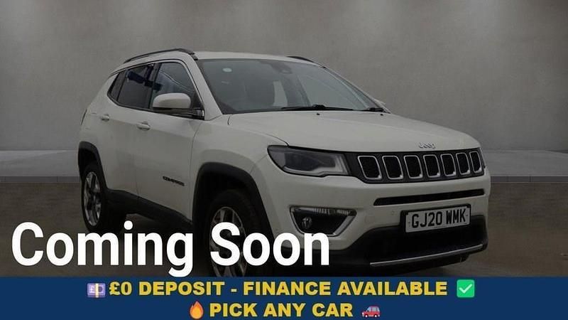 White Used 2020 Jeep Compass Limited SUV | £13,899 (A bit pricey) - Image 1/4