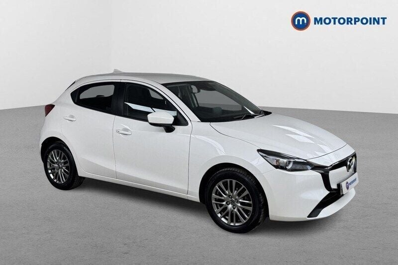 White Used 2024 Mazda 2 Exclusive-Line Hatchback | £15,999 (Fair price) - Image 1/4