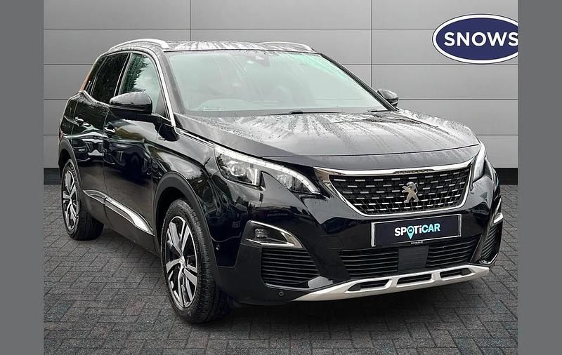 Black Used 2019 Peugeot 3008 GT-line SUV | £10,548 (Fair price) - Image 1/4