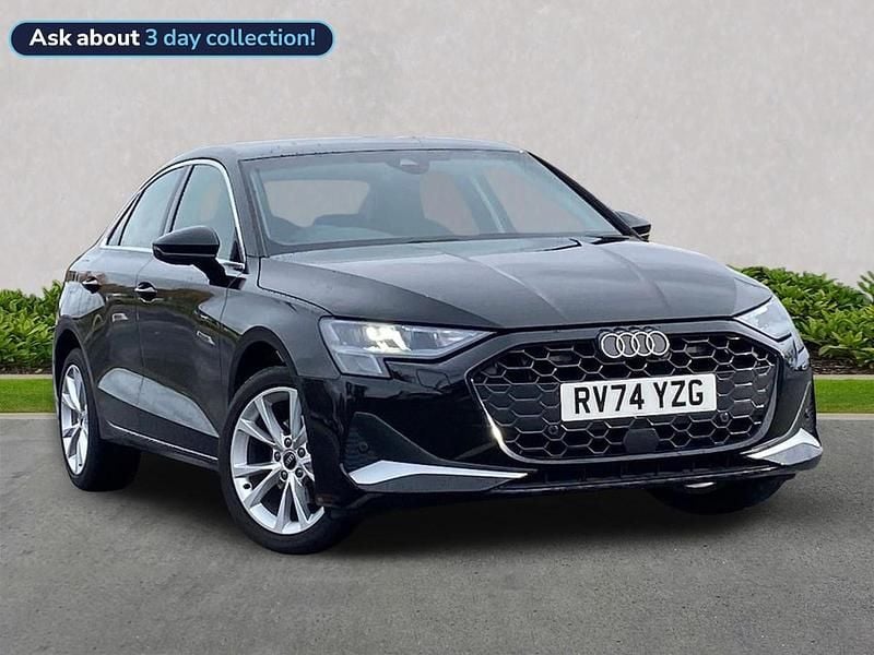 Black Used 2024 Audi A3 Sport Sedan | £24,992 (Good price) - Image 1/4