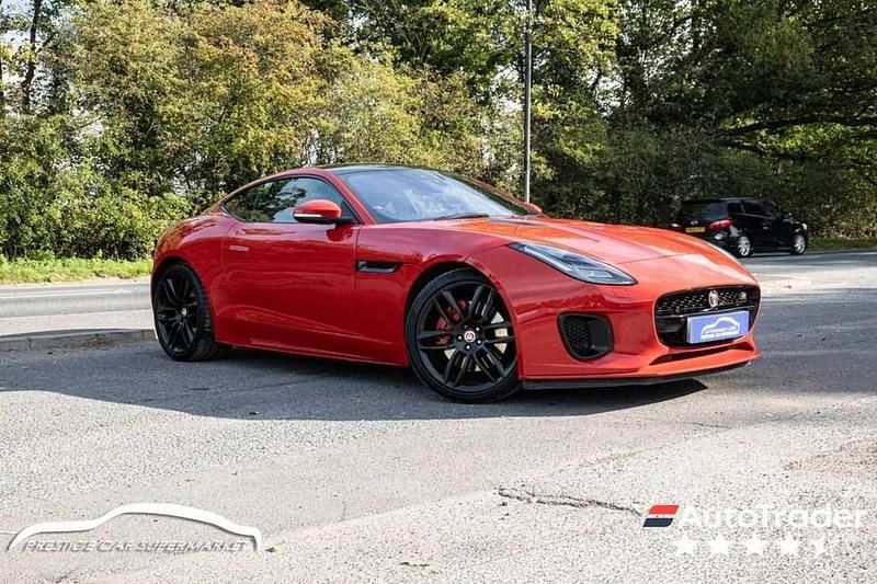 Red Used 2019 Jaguar F-Type Chequered Flag Coupe | £21,799 - Image 1/4