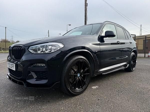 Used BMW X3 M Sport 2020 Black SUV