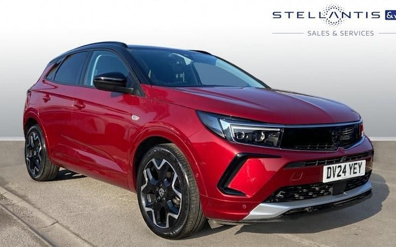 Used Vauxhall Grandland X Ultimate 131 HP (96 kW) 2024 Red SUV