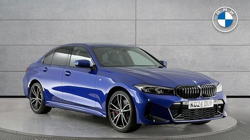 Blue Used 2024 BMW 330e M Sport | £30,850 (Super price) - Image 1/4