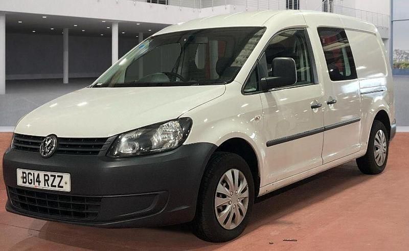 Used VW Caddy Maxi 140 HP (102 kW) 2014 White MPV