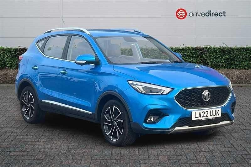 Blue Used 2022 MG ZS Exclusive Hatchback | £11,895 (Fair price) - Image 1/4