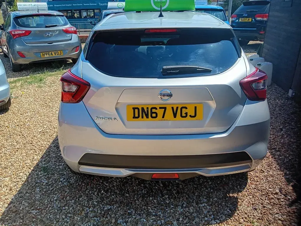 Used Nissan Micra N-Connecta 2017 Silver Hatchback