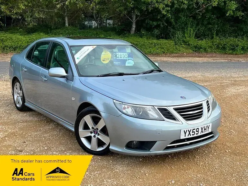 Used Saab 9-3 Vector 147 HP (108 kW) 2009 Silver Sedan