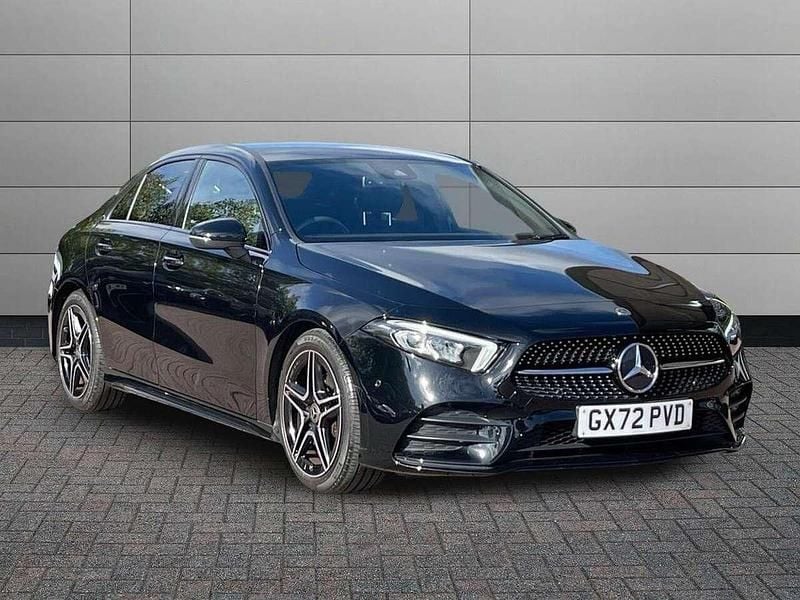 Black Used 2022 Mercedes A180 Executive Sedan | £22,350 (Fair price) - Image 1/4
