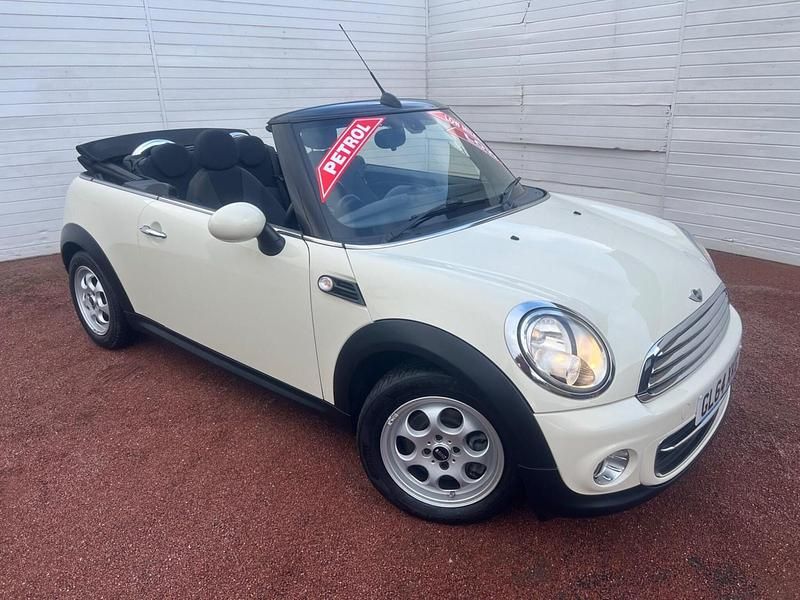 Used Mini Cooper Cabriolet 2014 White Cabriolet