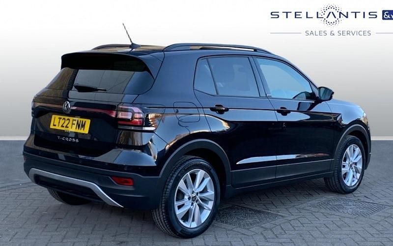 Used VW T-Cross Active 95 HP (69 kW) 2021 Black SUV
