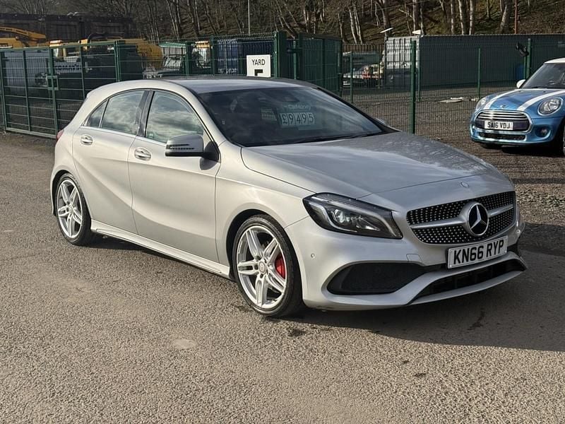 Used Mercedes A200 AMG line 2016 Silver Hatchback