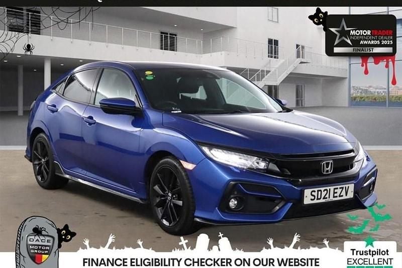 Blue Used 2021 Honda Civic Sport Hatchback | £15,890 (Good price) - Image 1/1