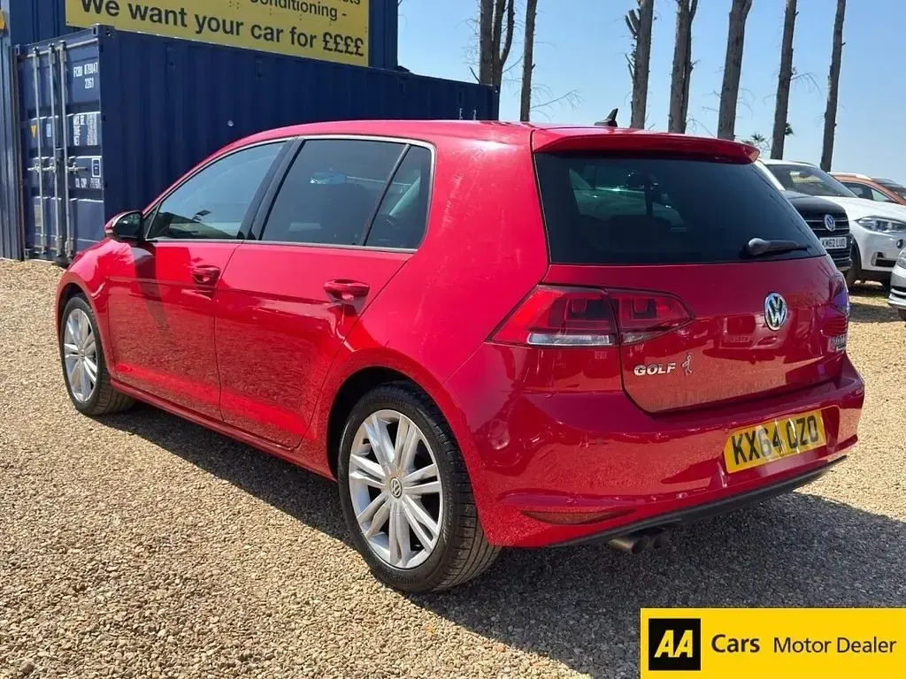 Begagnad VW Golf VII GT 150 HK (110 kW) 2014 Röd Halvkombi