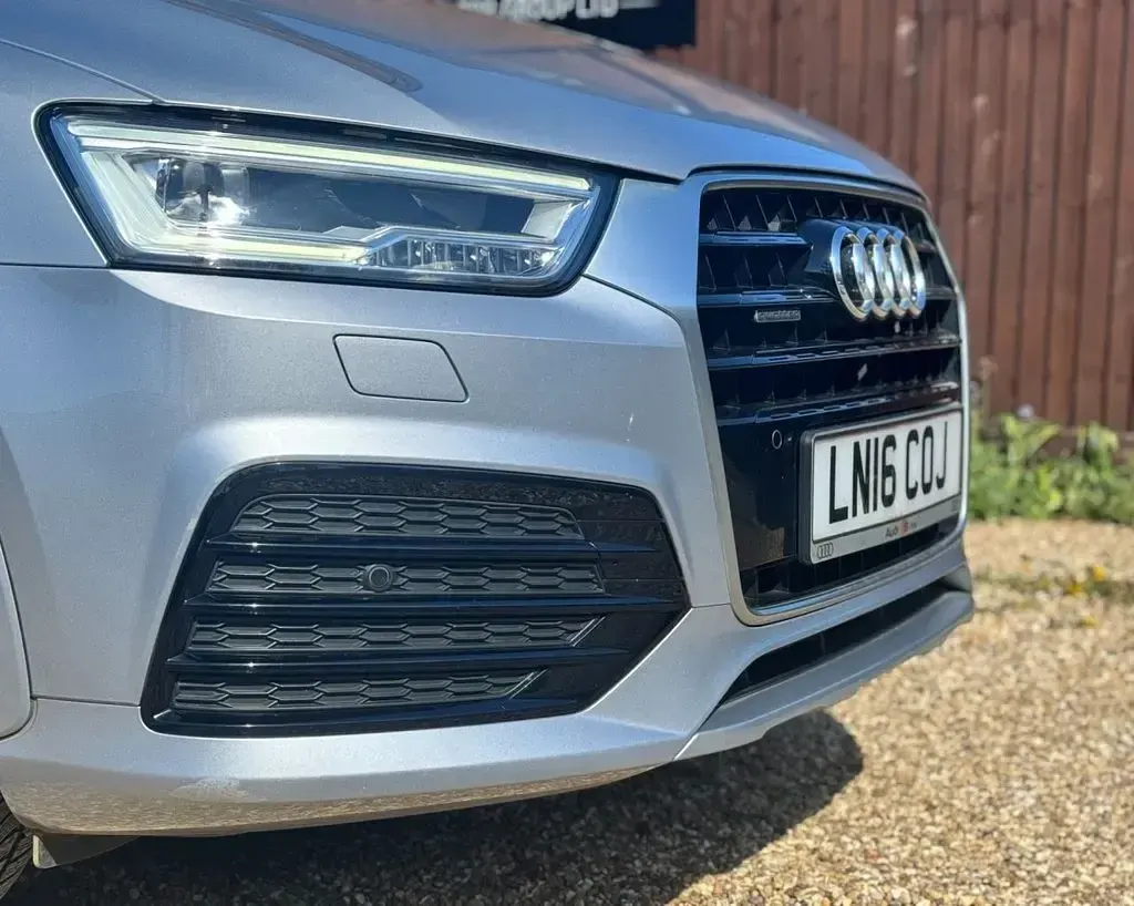 Used Audi Q3 S-line plus 184 HP (135 kW) 2016 Silver SUV
