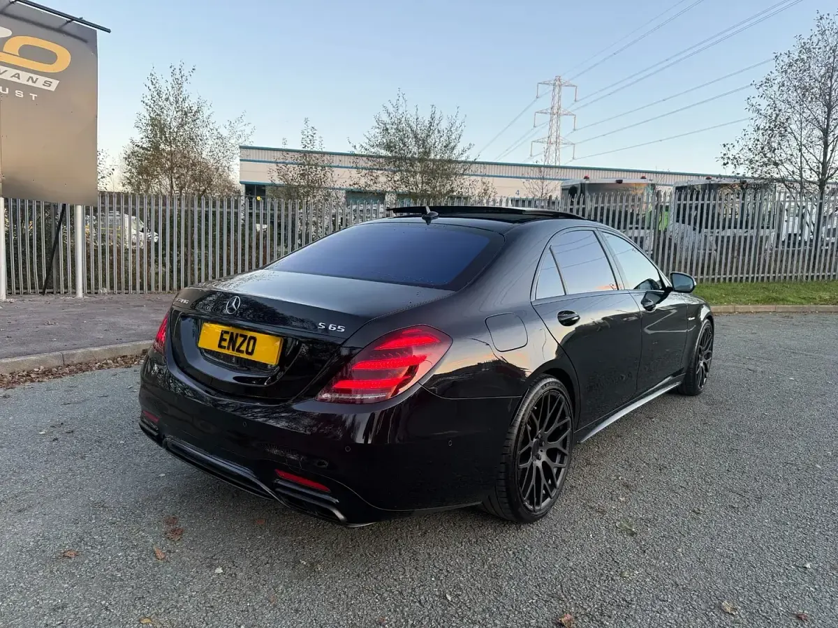Used Mercedes S65L AMG 2018 Black Sedan