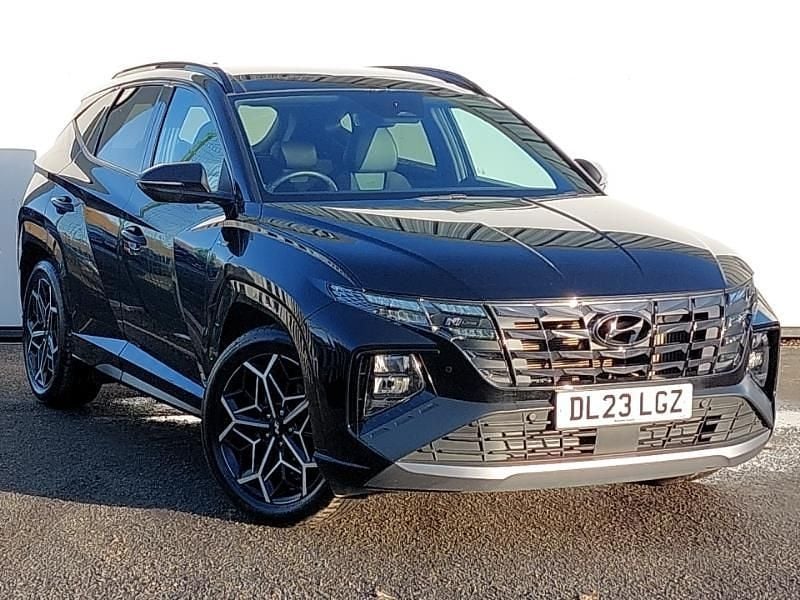 Black Used 2023 Hyundai Tucson N Line SUV | £27,498 (A bit pricey) - Image 1/4