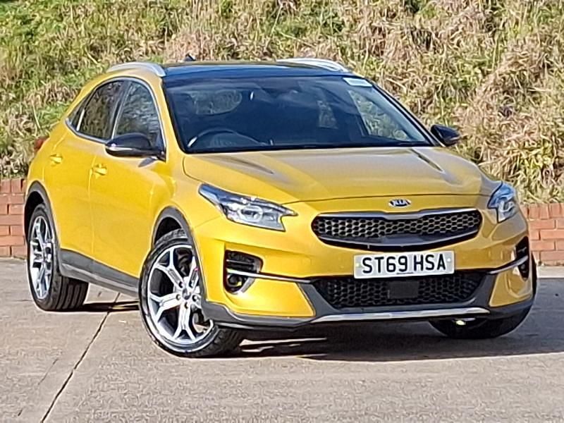 Used Kia XCeed First Edition 138 HP (101 kW) 2019 Yellow SUV
