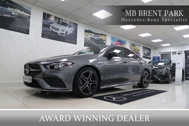 Grey Used 2023 Mercedes CLA180 AMG Line Premium Sedan | £24,000 (Fair price) - Image 1/3