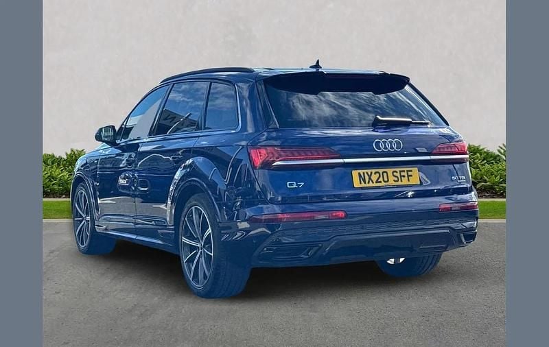 Used Audi Q7 Black Edition 286 HP (210 kW) 2020 Blue SUV
