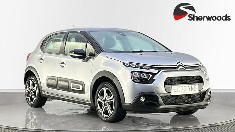 Grey Used 2022 Citroën C3 PureTech Hatchback | £9,999 (Good price) - Image 1/4