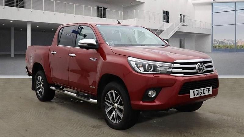 Red Used 2016 Toyota HiLux Pickup | £16,989 (Fair price) - Image 1/4