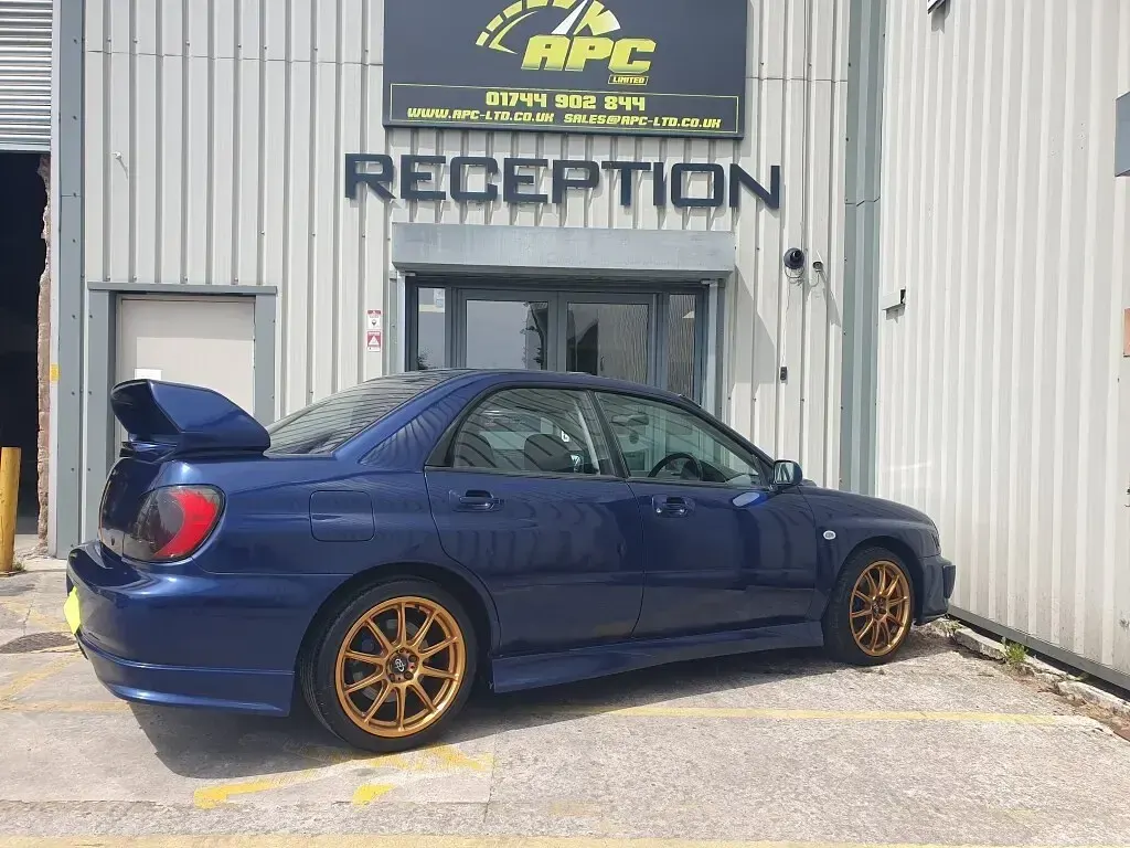 Used Subaru Impreza 2001 Blue Sedan