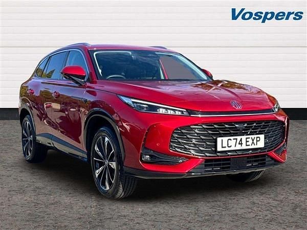 Red Used 2024 MG HS Trophy SUV | £21,495 (Expensive) - Image 1/3