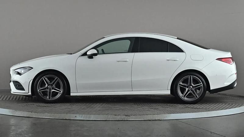 Used Mercedes CLA180 AMG line 136 HP (100 kW) 2021 White Sedan