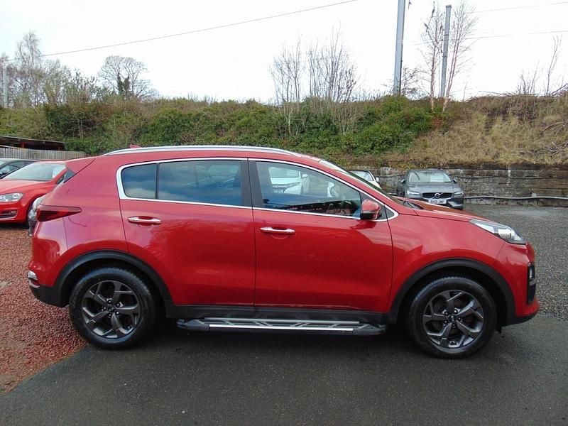 Used Kia Sportage 177 HP (130 kW) 2019 Red SUV