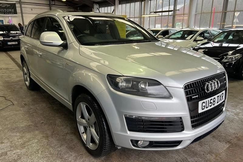 Silver Used 2008 Audi Q7 S-Line SUV | £4,590 - Image 1/1