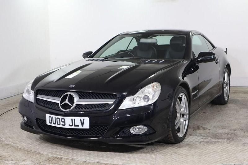 Used Mercedes SL350 315 HP (231 kW) 2009 Black Cabriolet