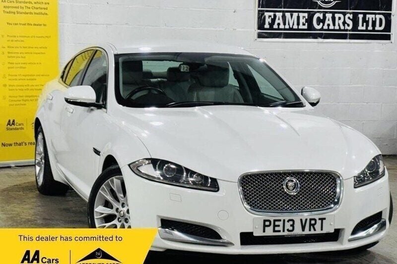White Used 2013 Jaguar XF Premium Luxury Sedan | £3,500 (Fair price) - Image 1/1