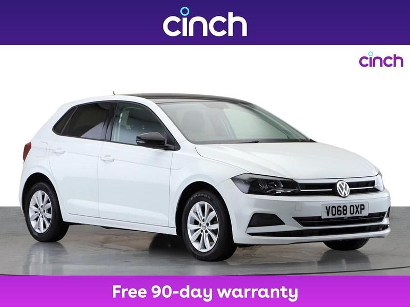 White Used 2018 VW Polo SE Hatchback | £10,349 (Fair price) - Image 1/3