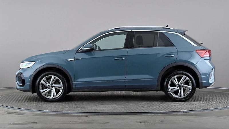 Used VW T-Roc R-line 150 HP (110 kW) 2022 Blue SUV
