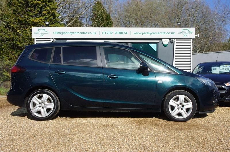 Used Vauxhall Zafira Tourer 2014 Green MPV