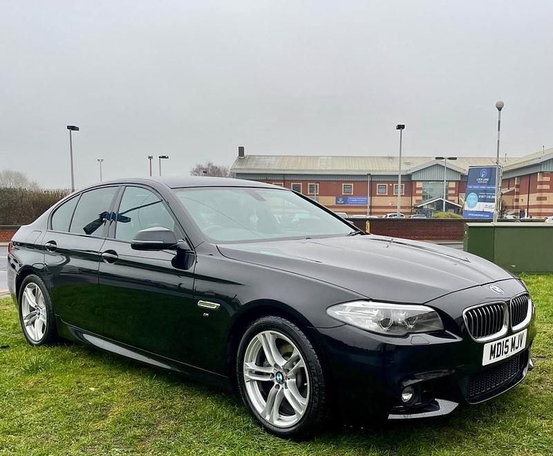Used BMW 520 M Sport 2015 Black Sedan
