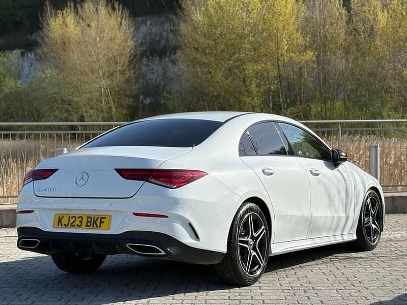 Used Mercedes CLA180 AMG Line Premium 2023 White Sedan