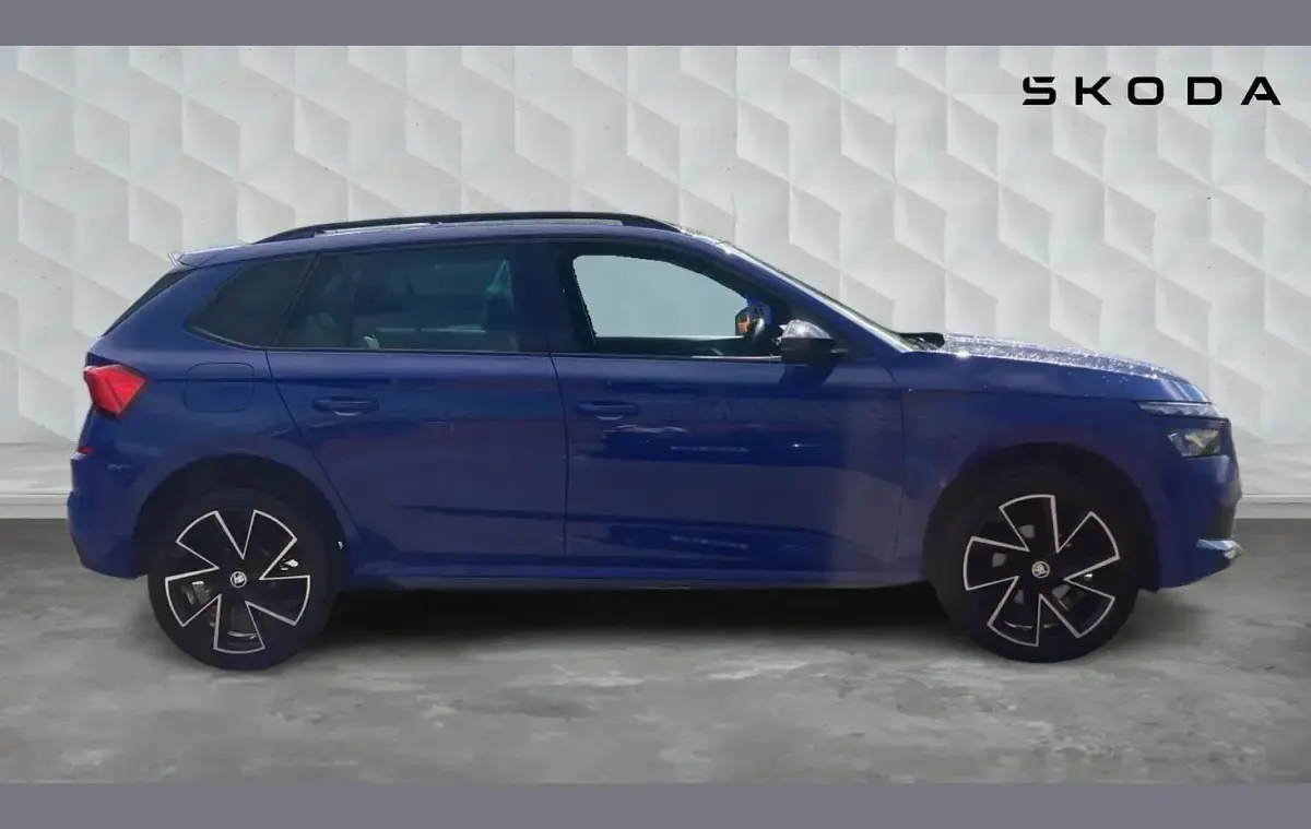 Used Skoda Kamiq Monte Carlo 115 HP (84 kW) 2023 Blue SUV