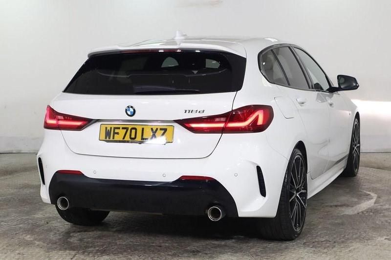 Used BMW 118 M Sport 150 HP (110 kW) 2020 White Hatchback