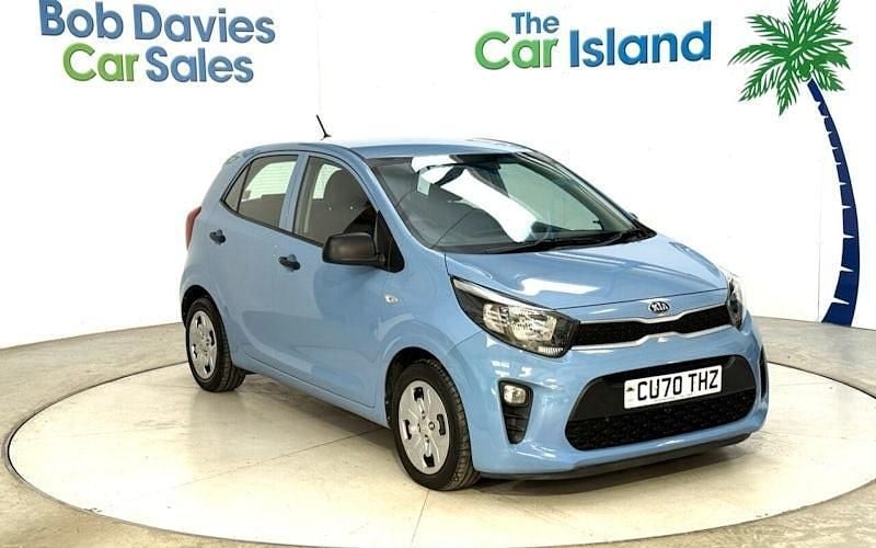 Used Kia Picanto 67 HP (49 kW) 2020 Blue Hatchback