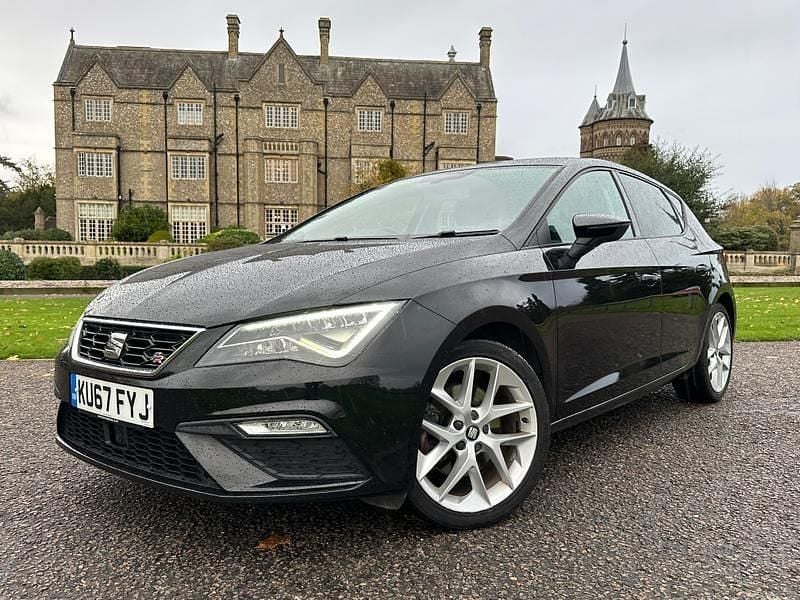 Black Used 2017 Seat Leon FR Hatchback | £9,295 (Fair price) - Image 1/3