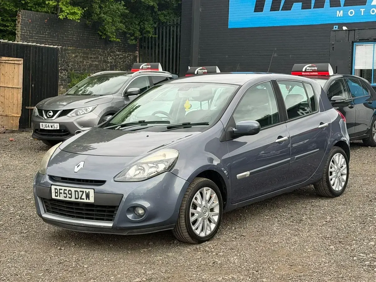 Used Renault Clio II Dynamique 2009 Blue Hatchback