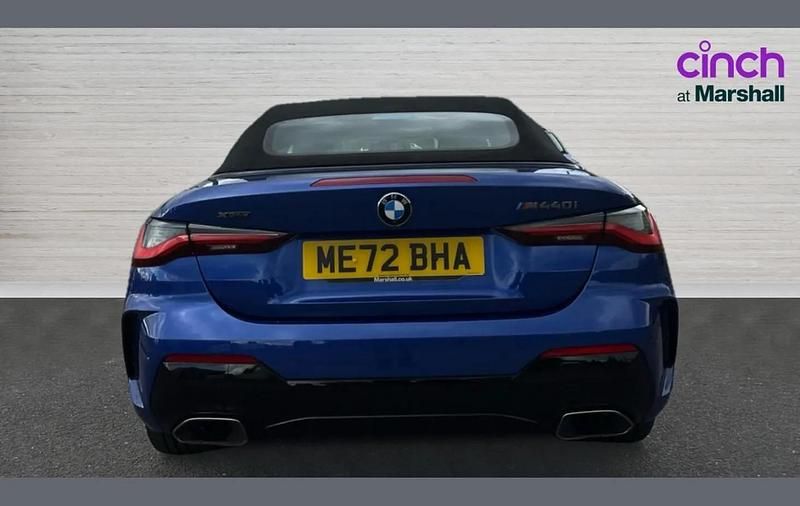 Used BMW M440 M Sport 369 HP (271 kW) 2022 Blue Sedan