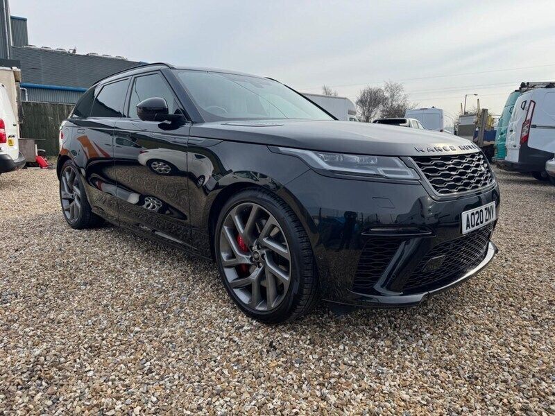 Black Used 2020 Land Rover Range Rover Velar SVAutobiography Dynamic Black SUV | £42,995 (Fair price) - Image 1/4