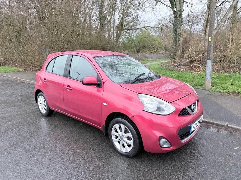 Used Nissan Micra Acenta 2013 Red Hatchback