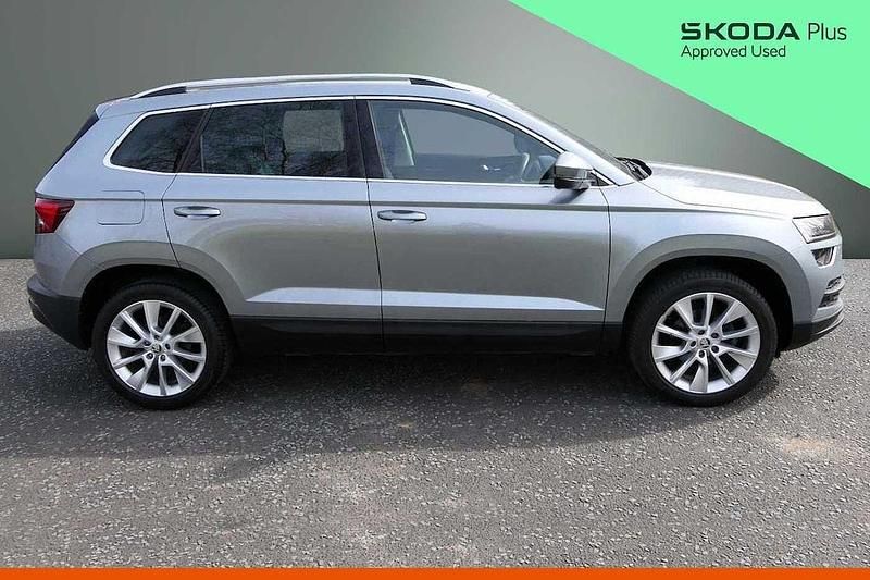 Used Skoda Karoq SE L 110 HP (80 kW) 2020 Business grey metallic SUV