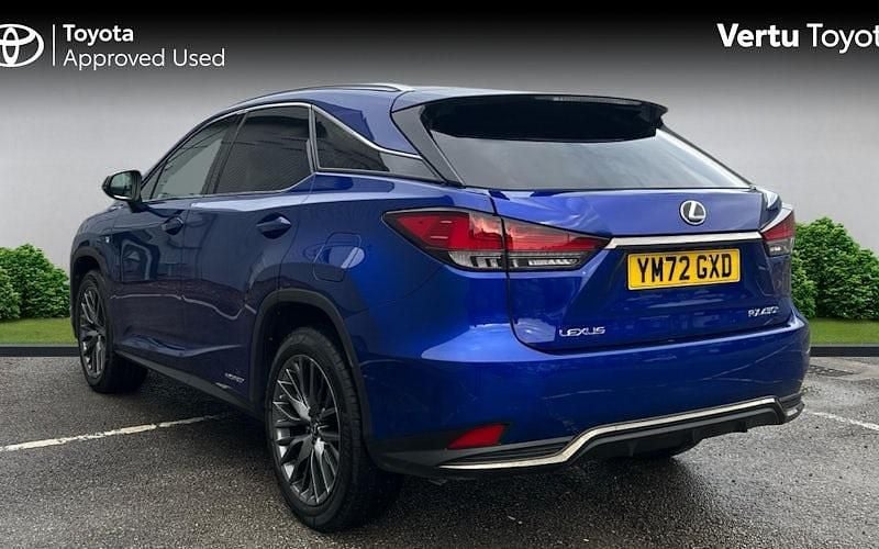 Used Lexus RX450h Sport Line 313 HP (230 kW) 2022 Blue SUV