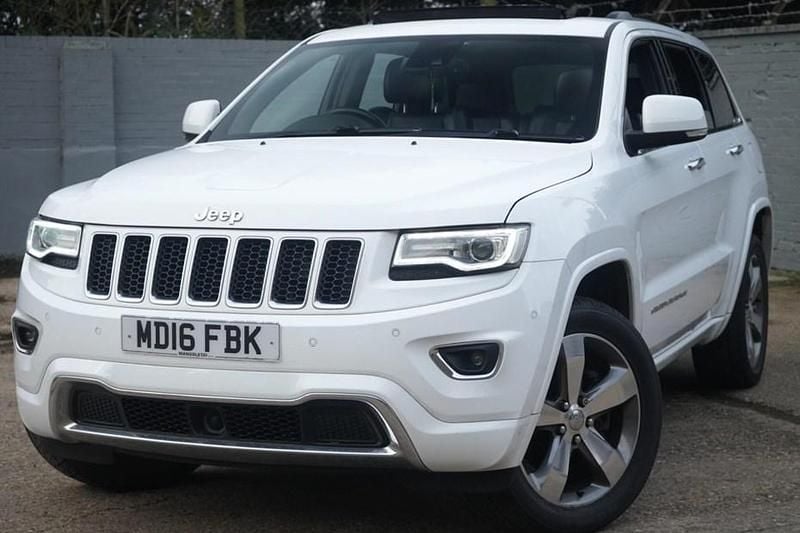 Used Jeep Grand Cherokee Overland 2016 White SUV
